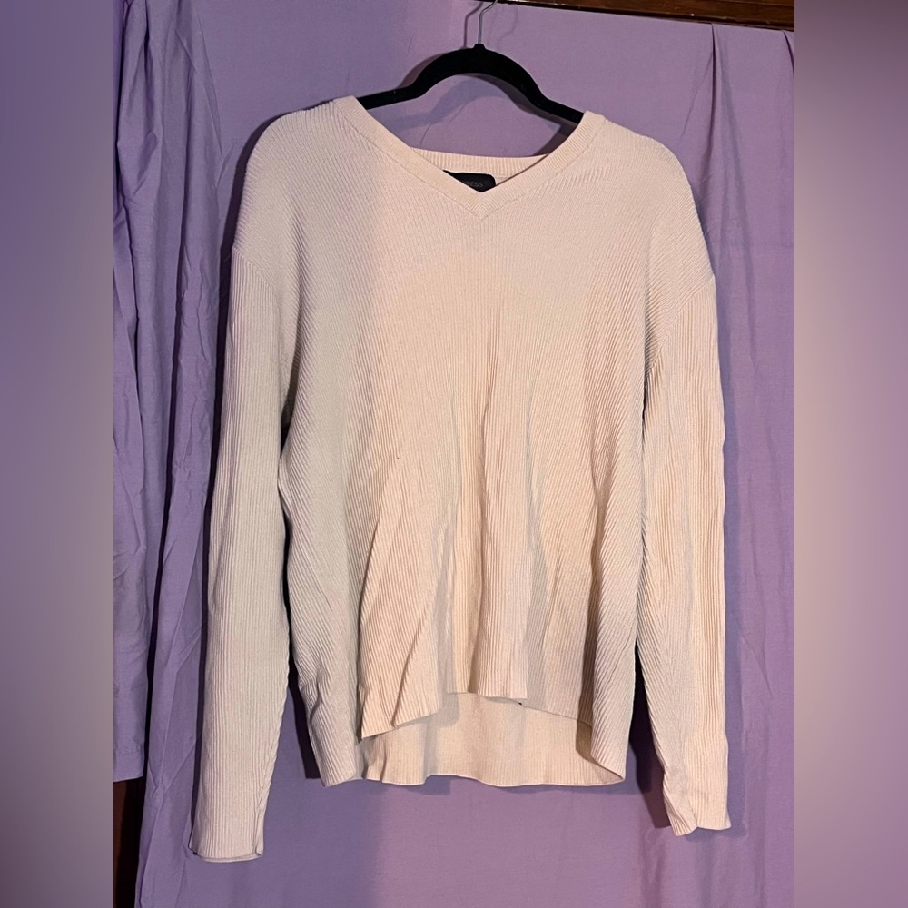 Cream sweater